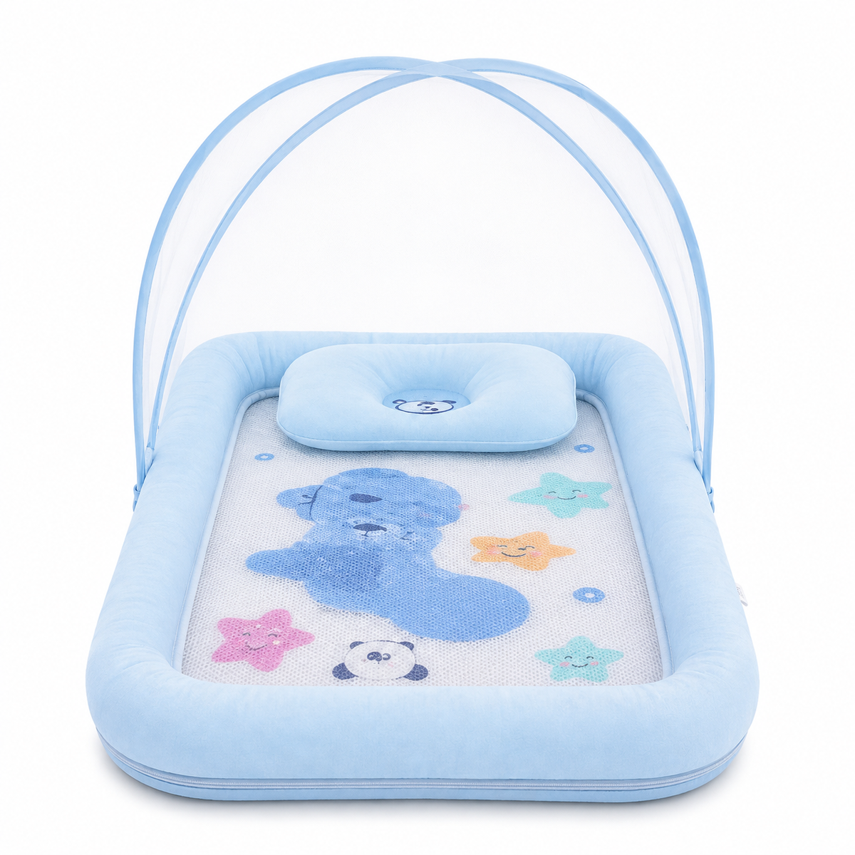 Cuna Portátil 3 en 1 para Bebé con Mosquitera