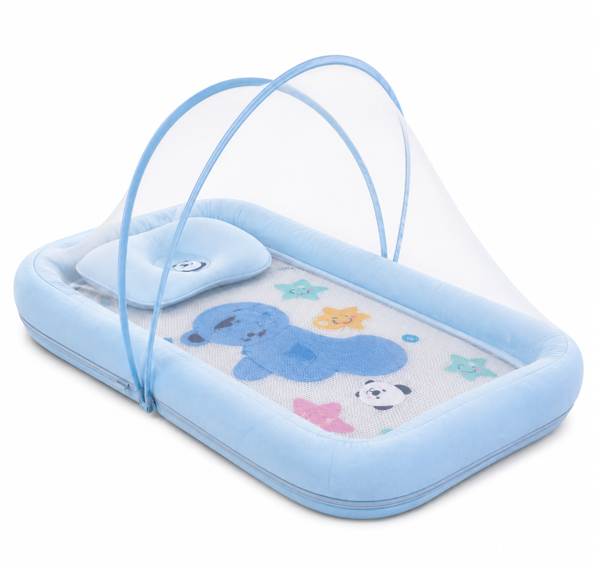 Cuna Portátil 3 en 1 para Bebé con Mosquitera